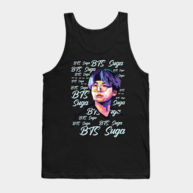 BTS Suga Tank Top by Danwpap2